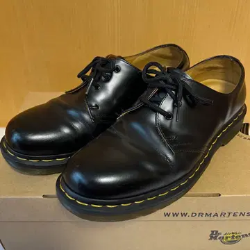 닥터마틴 3홀 가죽 신발
