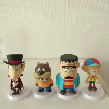 세븐 한정판 레어 몬스터 군 피규어 치비큥 캐릭터 4체 세트