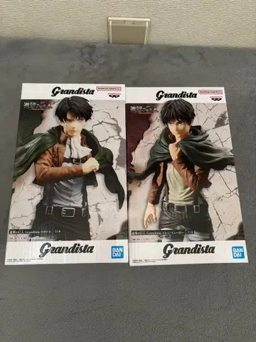 [ 2체 세트 ] 진격의 거인 Grandista 리바이 엘렌 예거