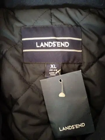 란즈엔 울 혼방 코트, 사이즈 XL