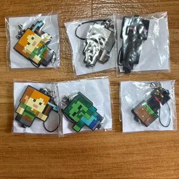 마인크래프트 제일복권 이어지는 러버 스트랩 세트