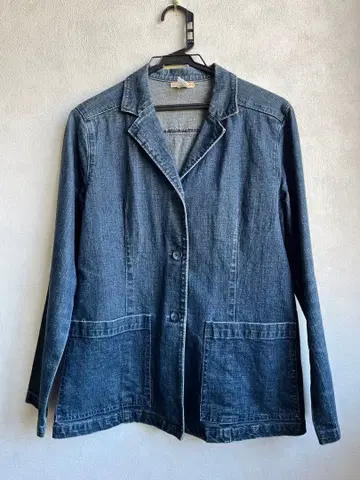 다크 블루 데님 자켓