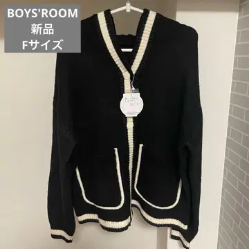 BOYS'ROOM 여성용 니트 블랙