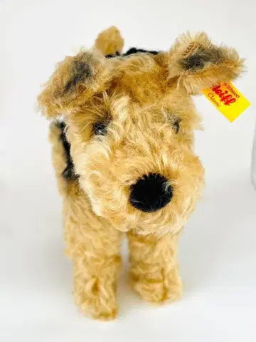 [ 새상품 레어 구 디자인 ] Steiff 웰시 테리어 테리