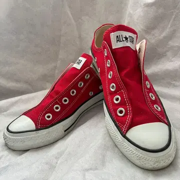 ALL STAR 슬립온 스니커즈 레드