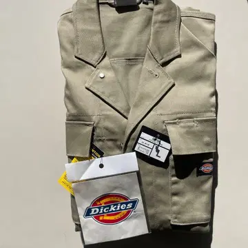 Dickies 베이지 오버롤 766