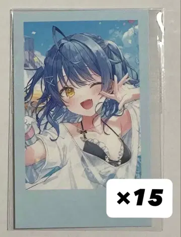 니지산지 아마미야 코코로 생일 굿즈 2025 폴라로이드풍 카드 15장