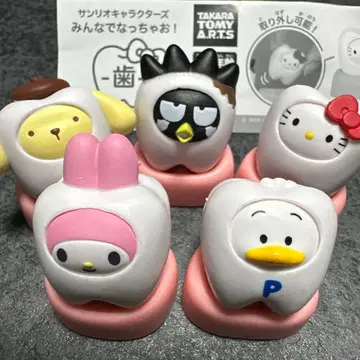 산리오 캐릭터즈 다 같이 되자! 치아 총 5종