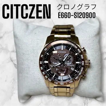 [ 새상품급 ] CITIZEN 크로노그래프 E660-S120900 시티즌