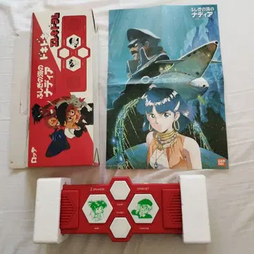 이상한 바다의 나디아 두근두근 전기 드럼 + 포스터 (프라모델 설명서)