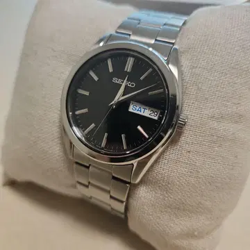 SEIKO SBTH011 블랙 아날로그 손목시계