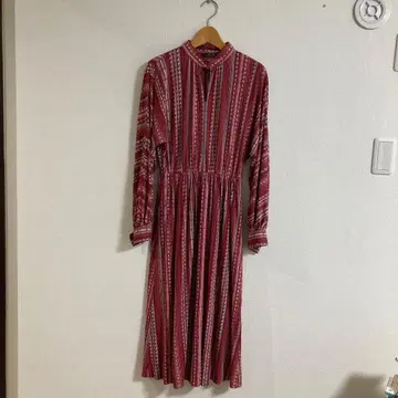 구제 의류 스트라이프 원피스