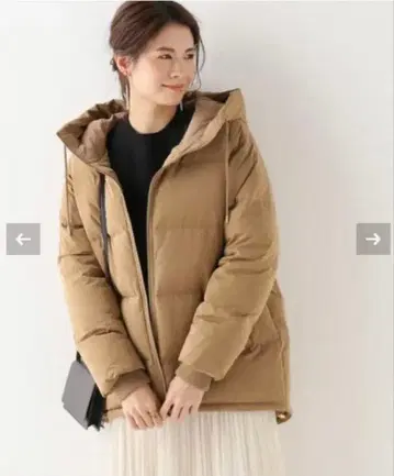 [ 세일 중 ] IENA 후데트 숏 다운 38 사이즈