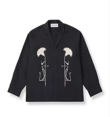 EMBROIDERY OC SHIRT / BLACK