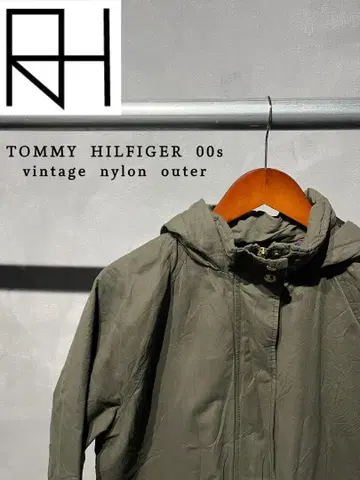 [ 구제 의류 ] TOMMY HILFIGER 지퍼 나일론 아우터