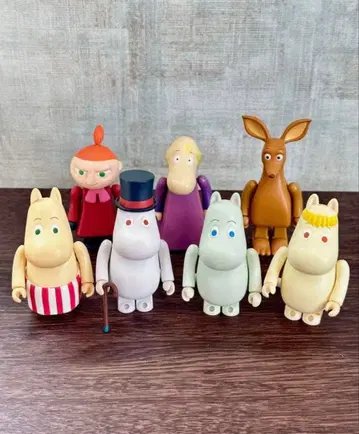 무민 큐브릭 7체 세트 베어브릭