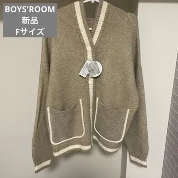 BOYS'ROOM 여성용 니트 후드티