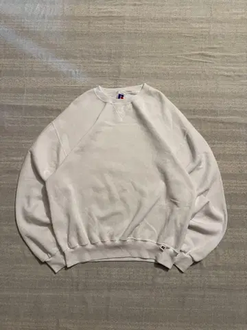 90s Russel 맨투맨 트레이닝복 화이트 멕시코제