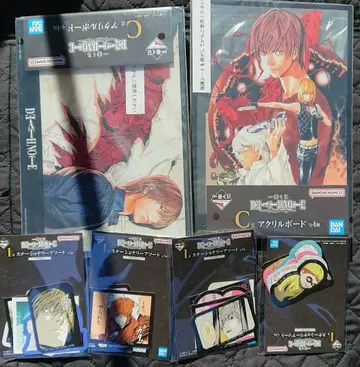 데스노트 제일복권 C상 아크릴 보드 2종 H상 3종 I상 4종