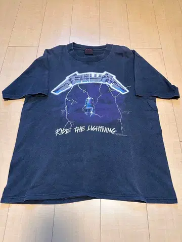 80s METALLICA RIDE THE LIGHTNING