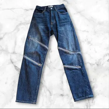 TSUMORI CHISATO 츠모리치사토 지퍼 달린 데님