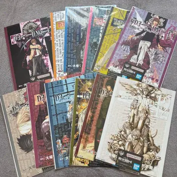 제일복권 DEATH NOTE 데스노트 F상 클리어 포스터 컴플리트