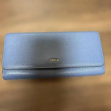 FURLA 라이트 블루 장지갑