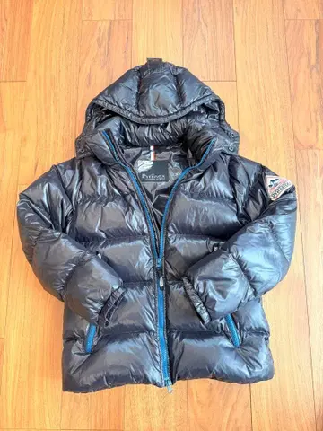 Pyrenex 후드 부착 다운 자켓 블랙