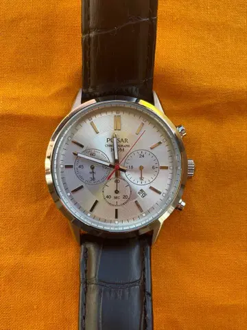 pulsar 파루사 손목시계 남성용 크로노그래프