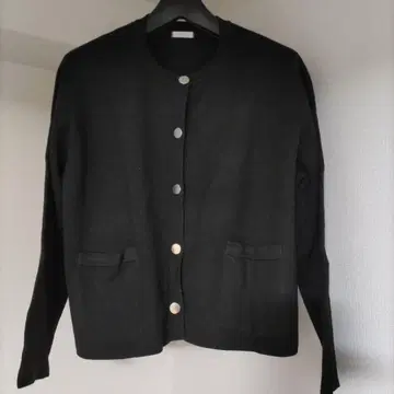 노카라 자켓 블랙