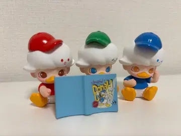 도널드 덕 피규어 3체 세트