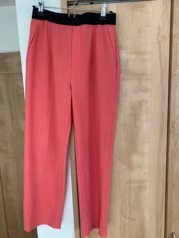 SHIPS 새틴 밴딩 테이퍼드 팬츠