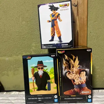 드래곤볼 피규어 3체 세트