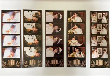 금 4컷 포토 카드 5장 세트