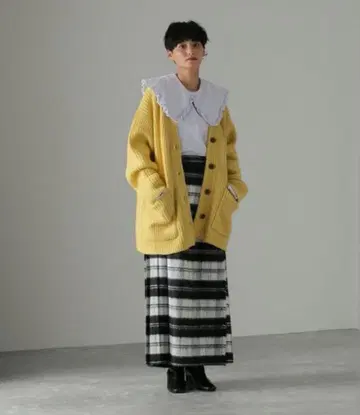 JOURNAL STANDARD 로우 게이지 빅 가디건