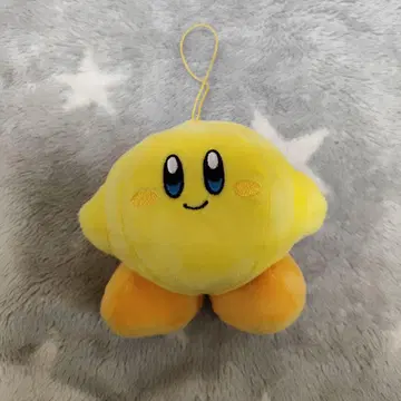 커비 봉제 인형 옐로우 컬러