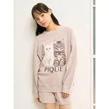 [미사용 택 포함] 젤라또피케 트윈 캣 상하의 세트 PINK 핑크