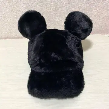 미키 모자 퍼 캡 블랙 58 cm 단종