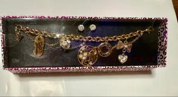 GUESS 팔찌 & 귀걸이 세트