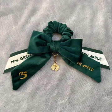 Mrs. GREEN APPLE 리본 스크런치