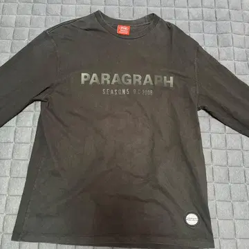 PARAGRAPH SEASONS B.C. 2008 롱 슬리브 티셔츠