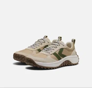 KEEN 스니커즈 베이지/그린 예비 신발끈 있음