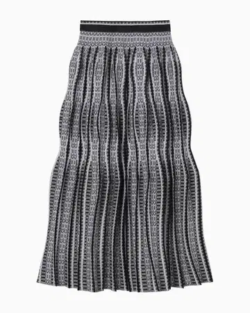 mame 마메 쿠로고우치 쿄우치에 보륨 니트 스커트 25ss