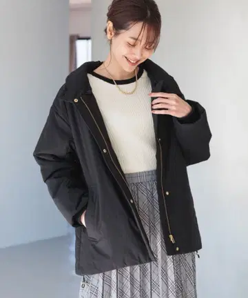 글로벌 워크 GLOBAL WORK 옷깃 2WAY 블루종