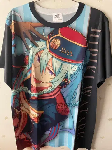 앙스타 히비키 와타루 풀 그래픽 T셔츠 오기인 삿포로 눈축제 한정판 굿즈