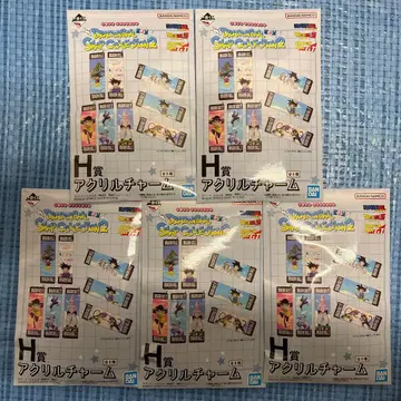 드래곤볼 스냅 컬렉션2 H상 아크릴 참 5개 세트