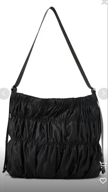 SOEUR/셔링 테이프 숄더