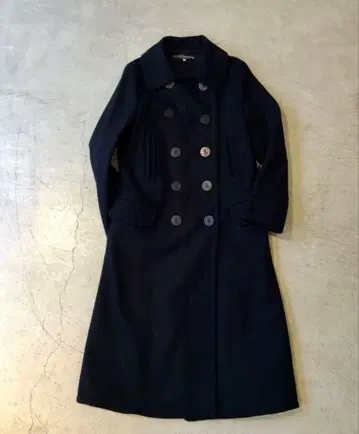 [ LENO(리노) ] 10 Button Long Pea Coat