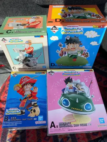 드래곤볼 제일복권 스냅 컬렉션 2 A상 B상 C상 D상 모음