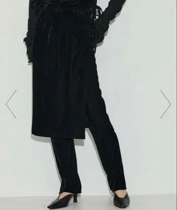 FREAK'S STORE Firsthand 레이어드 하의/벨로아 스커트